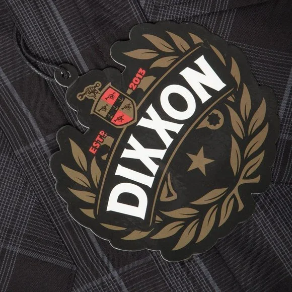 Dixxon - Murphy Bamboo Long Sleeve Shirt - Black & Gray Plaid - Men's 3XL - Picture 5 of 7